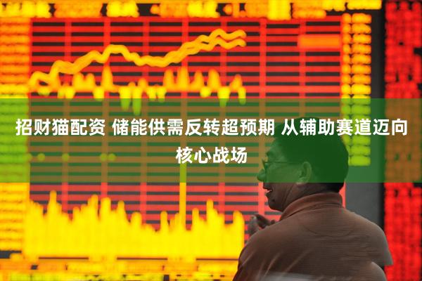 招财猫配资 储能供需反转超预期 从辅助赛道迈向核心战场
