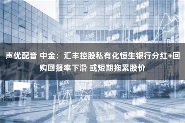声优配音 中金:汇丰控股私有化恒生银行分红+回购回报率下滑 或短期拖累股价
