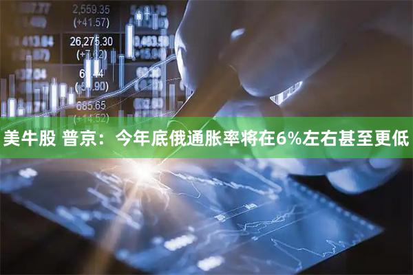 美牛股 普京：今年底俄通胀率将在6%左右甚至更低